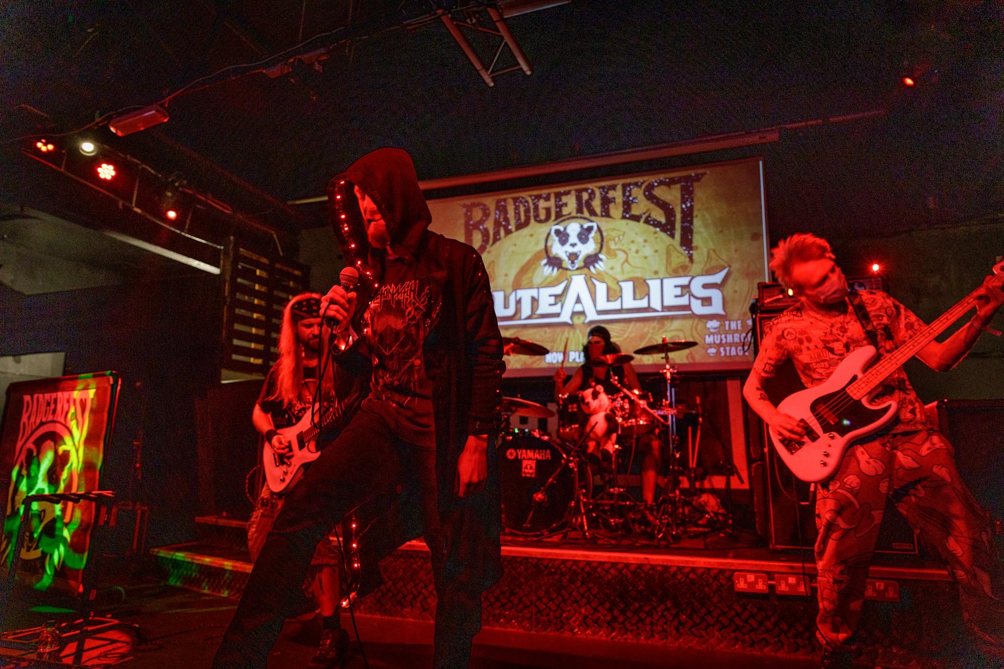 Bruteallies at the Badgerfest at the Bread Shed in Manchester on