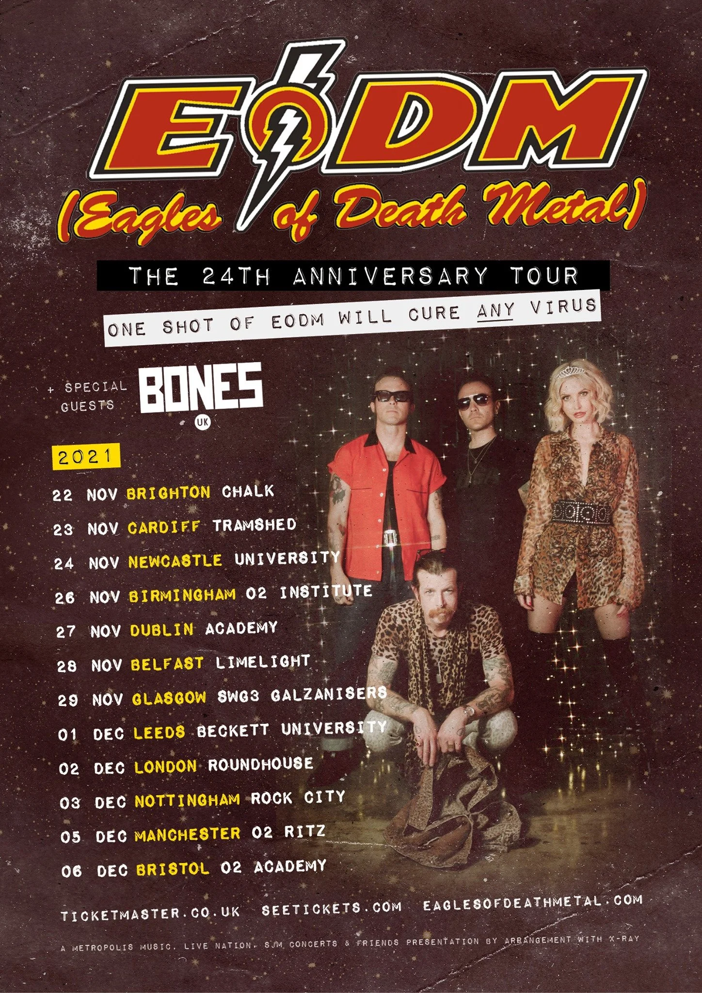 Eagles Of Death Metal 2021 Tour Dates