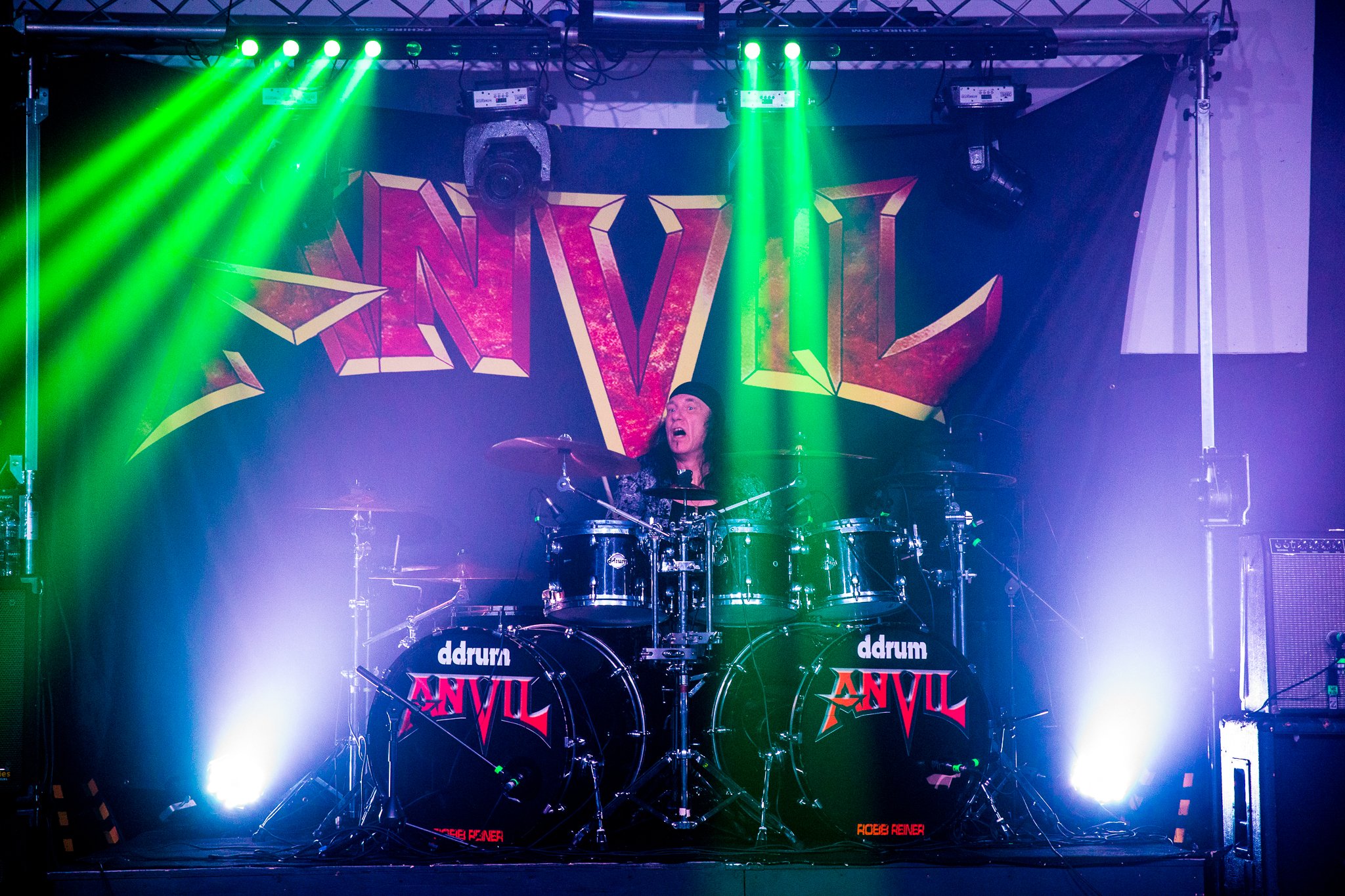  Anvil at Pure Rock, Wigan on February 11th 2018 ©Johann Wierzbicki 
