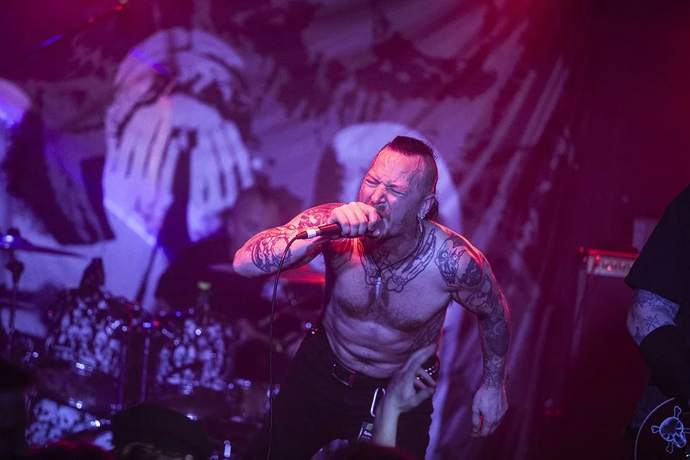 Discharge at Rebellion in Manchester on April 27th 2022