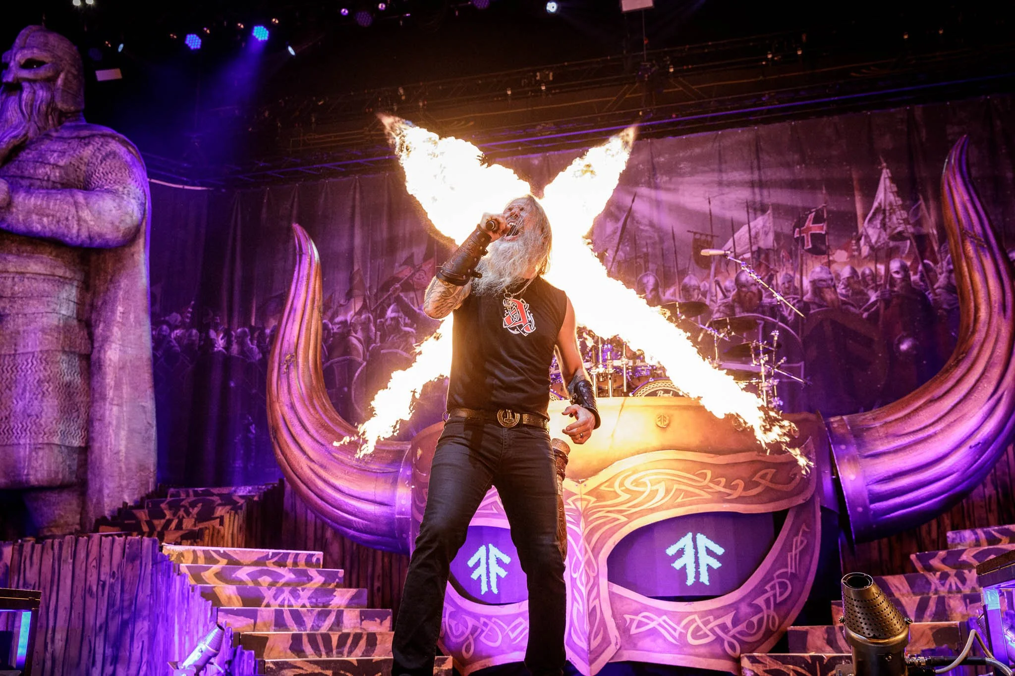 Amon Amarth at the AO Arena in Manchester on September 12th 2022