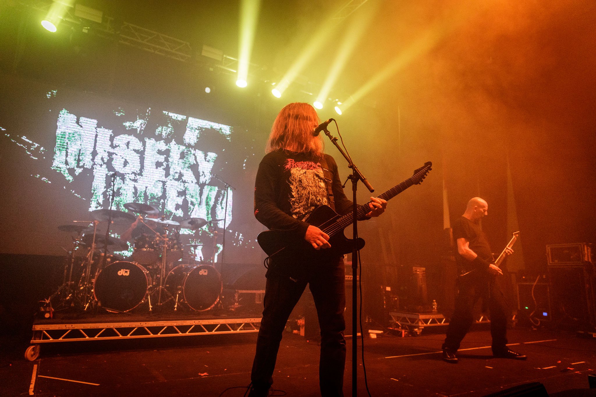 Misery Index at the Damnation Festival in Manchester on  at the 