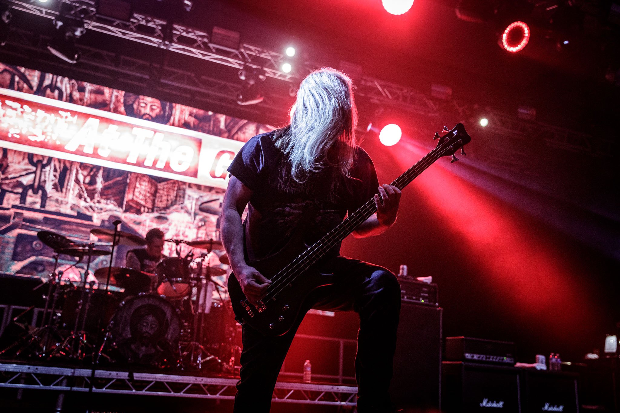 At The Gates at the Damnation Festival in Manchester on  at the 