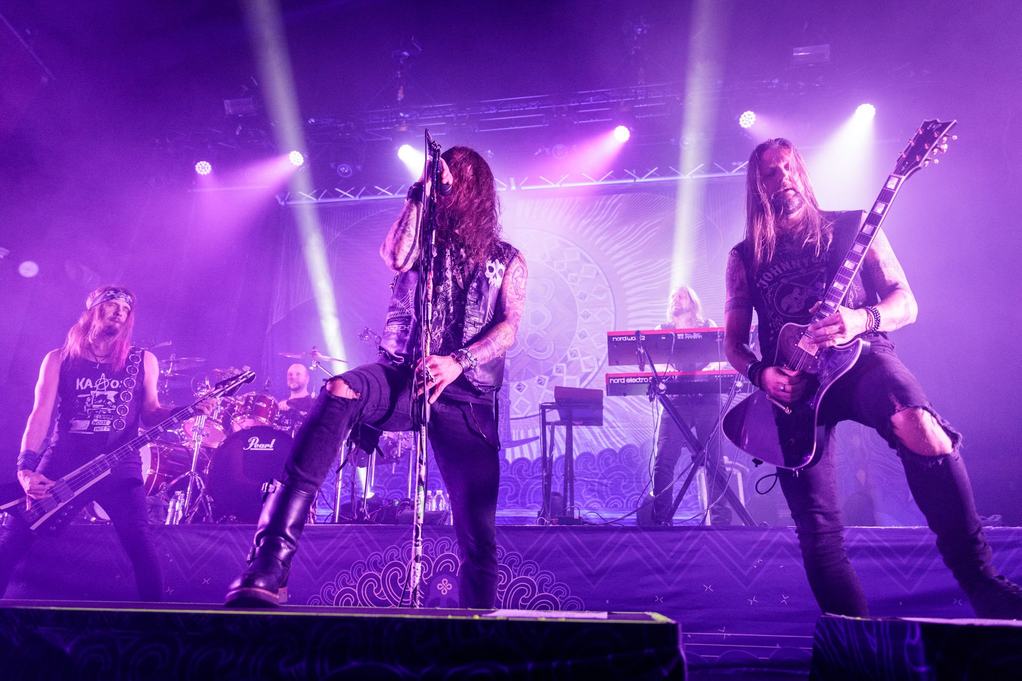 Amorphis at the O2 Ritz in Manchester on November 24th 2022 ©Jo