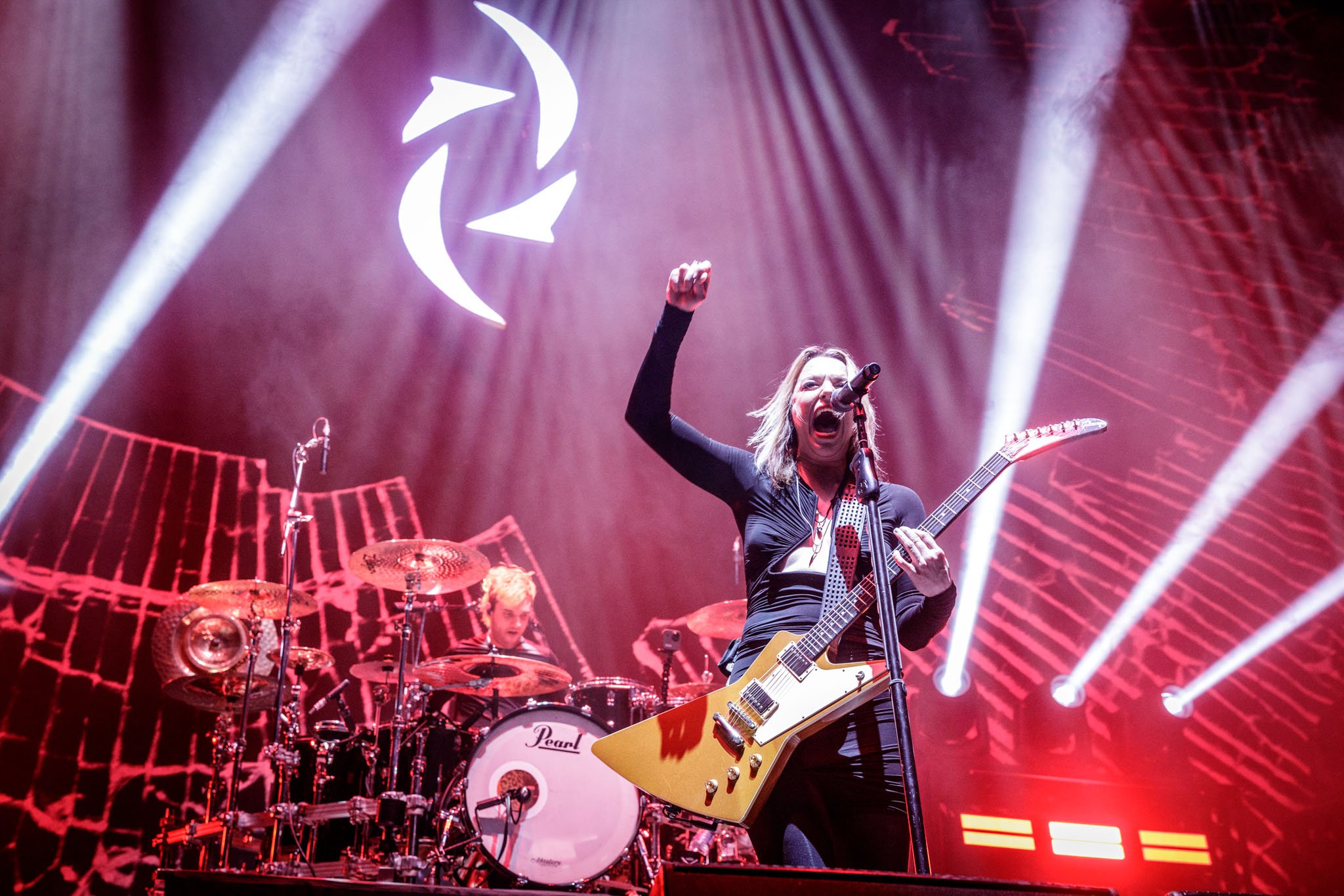 Halestorm at the AO Arena in Manchester on December 9th 2022 ©J