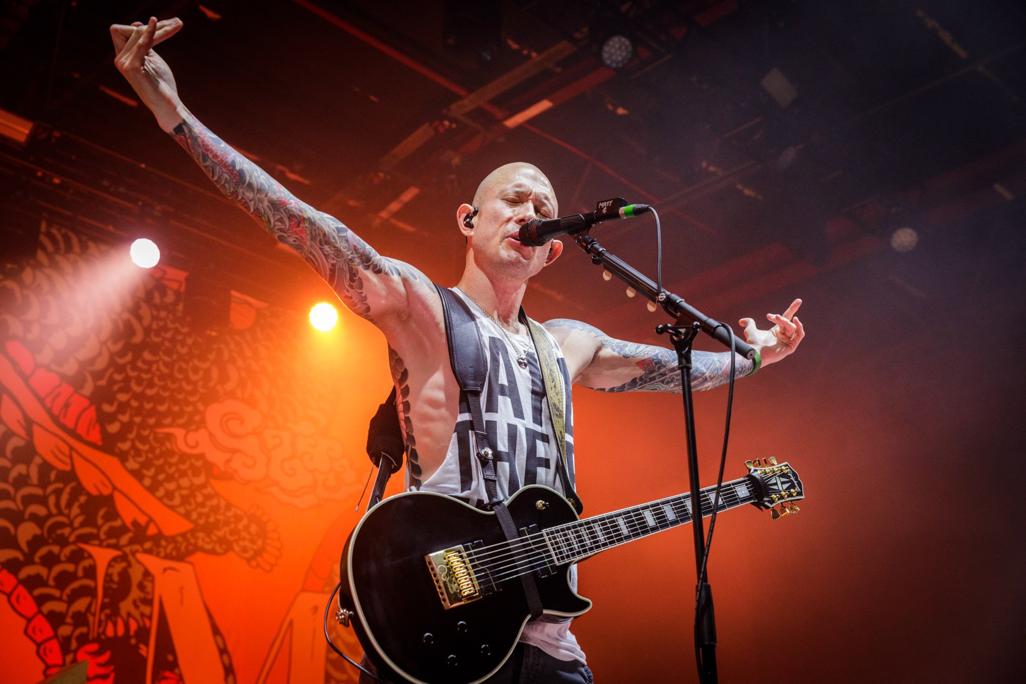 Trivium at the O2 Victoria Warehouse in Manchester on January 14