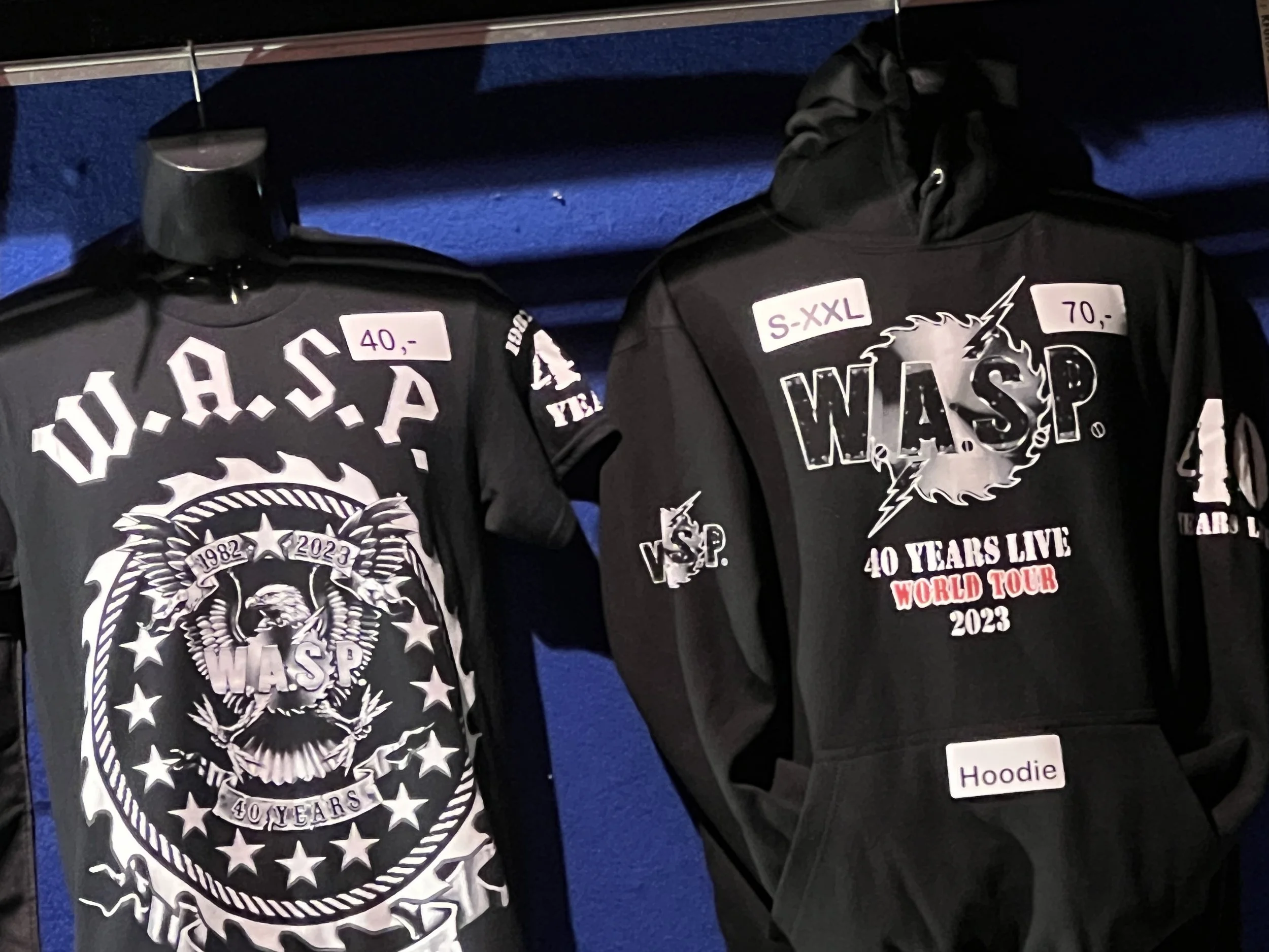 W.A.S.P. Lawless Forever - T-Shirt Uomo/Donna Manica Corta - Colore Nero, Taglia M