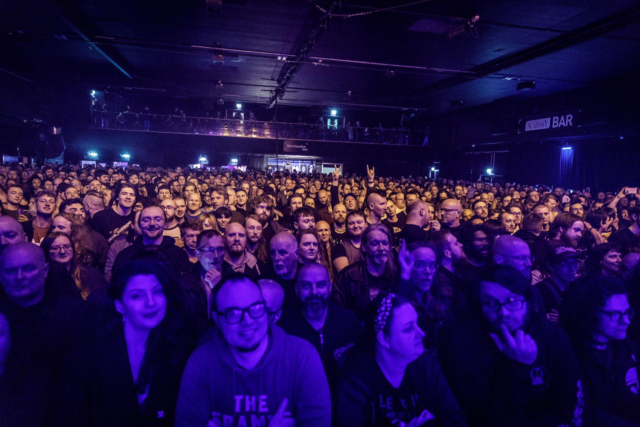 Devin Townsend at the Academy in Manchester on March 31st 2023 