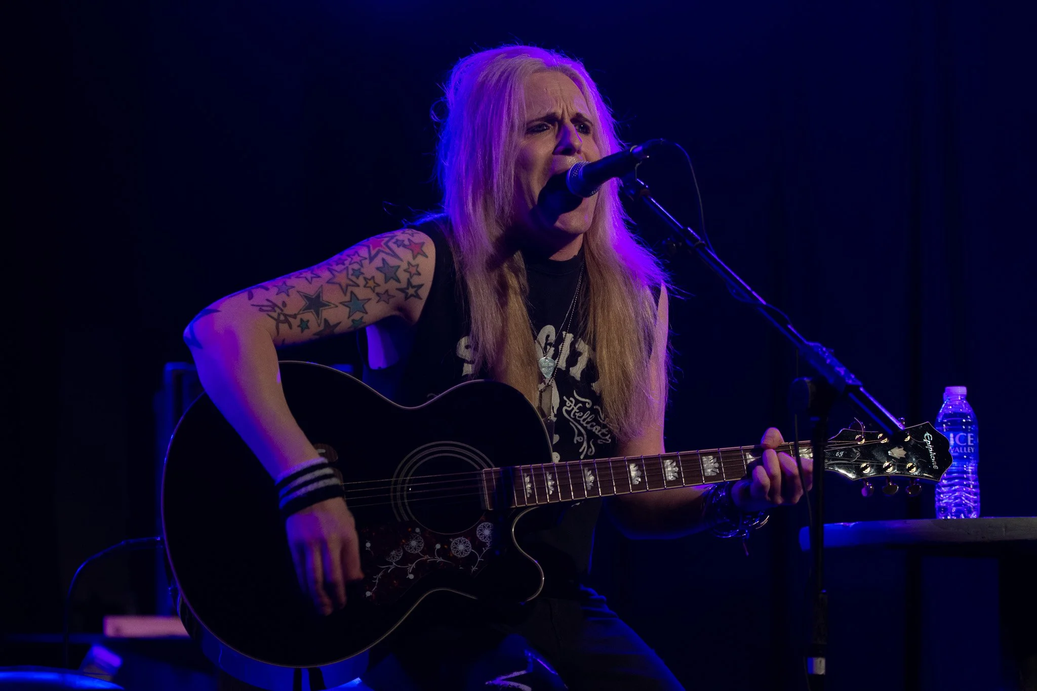 Rob Wylde at The Tivoli in Buckley on March 31st 2023