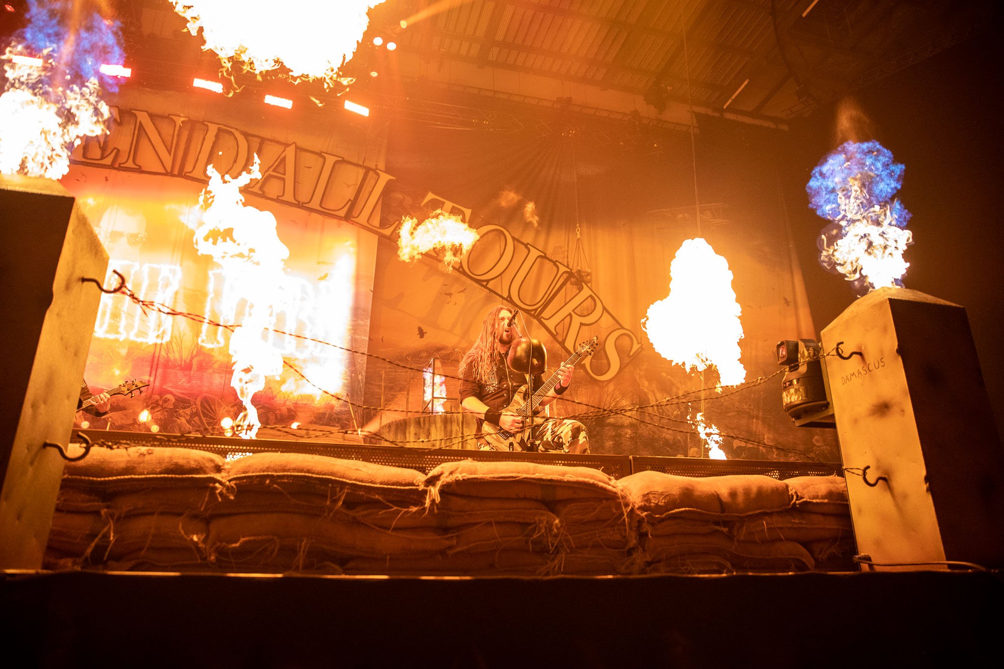 Sabaton at First Direct Arena in Leeds on April 14th 2023 ©Joha