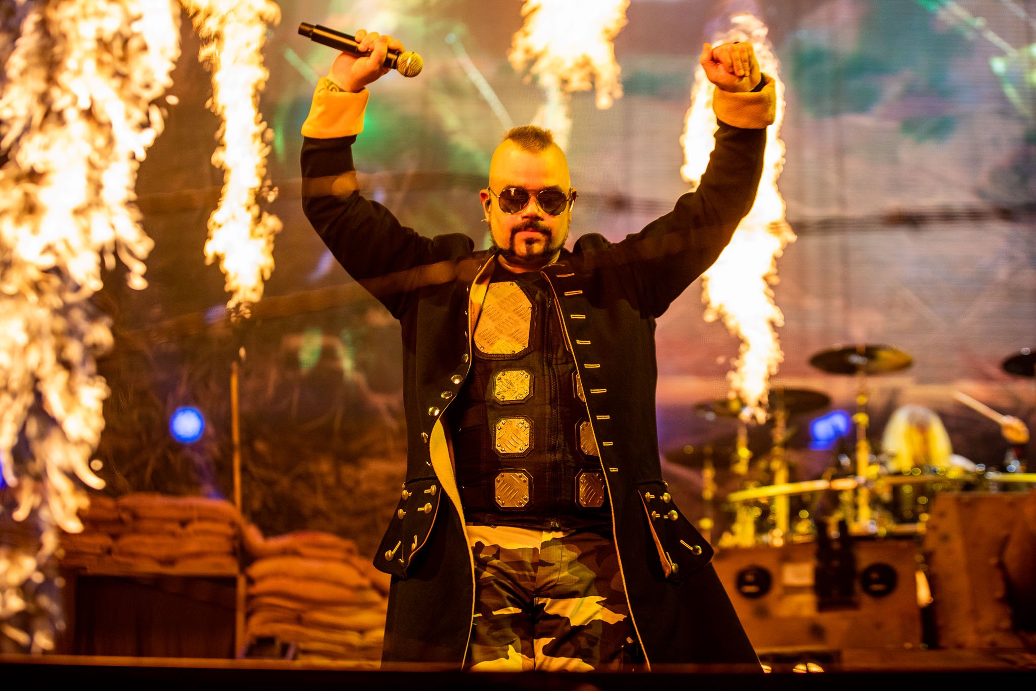 Sabaton at First Direct Arena in Leeds on April 14th 2023 ©Joha