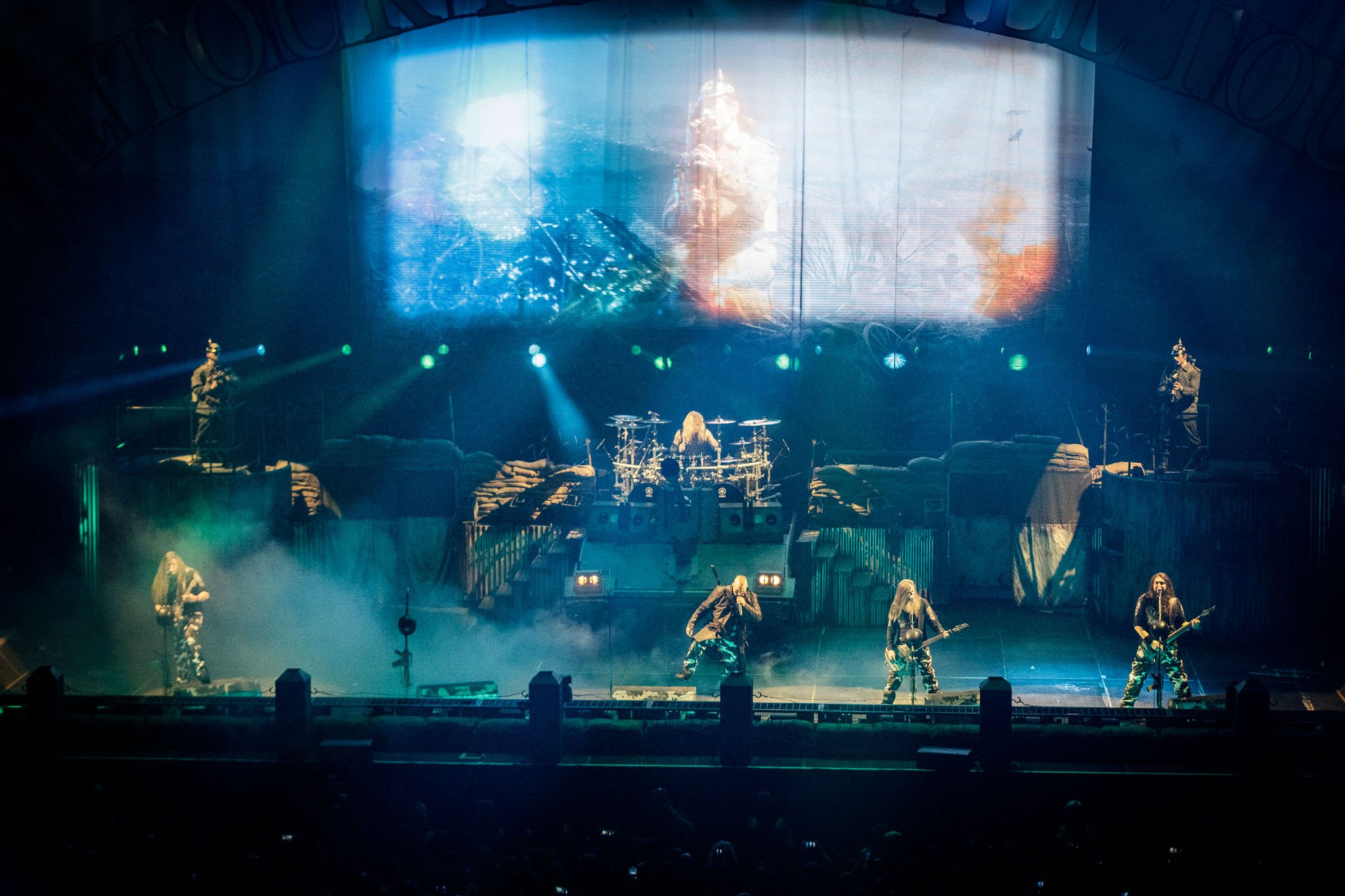 Sabaton at First Direct Arena in Leeds on April 14th 2023 ©Joha