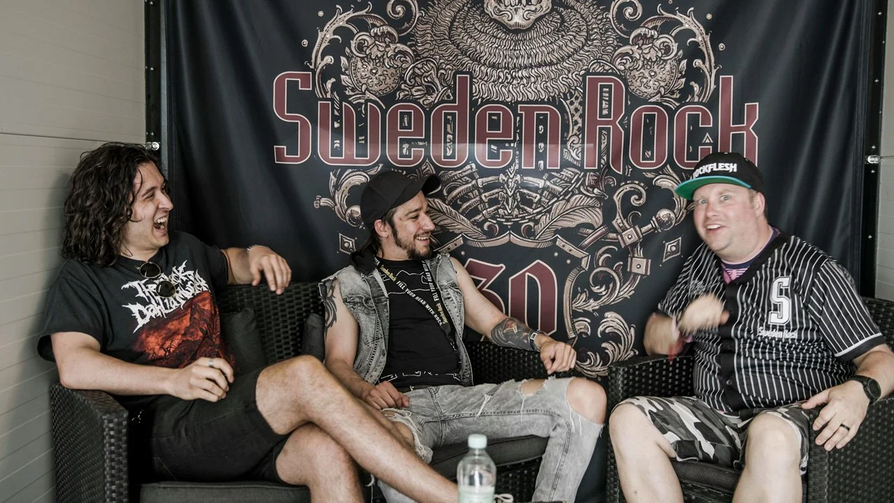 An Interview with The Overthrone at Sweden Rock 2023