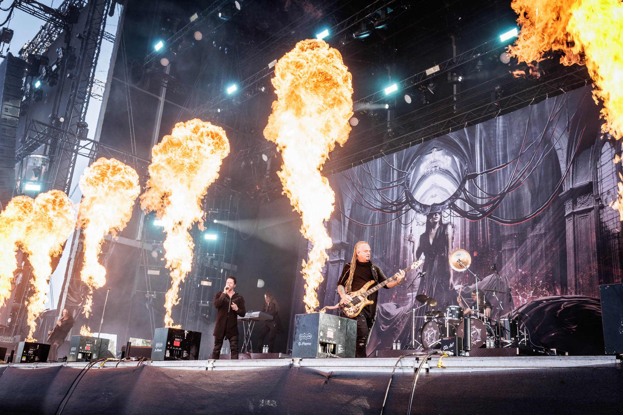Kamelot at Sweden Rock Festival on June 8th 2023 ©Johann Wierzb