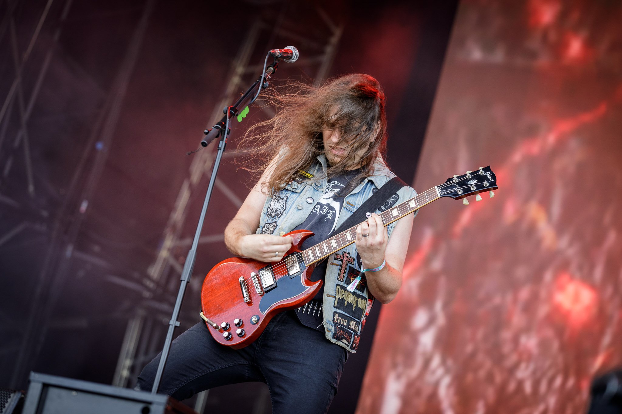Witchsorrow at Bloodstock Open Air on August 11th 2023 ©Johann 