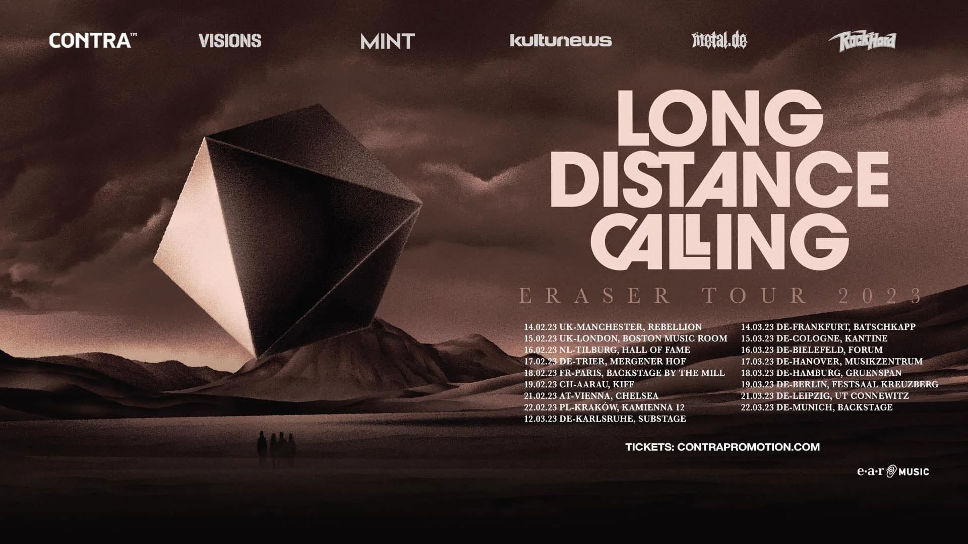 Long Distance Calling 2023 Tour Dates