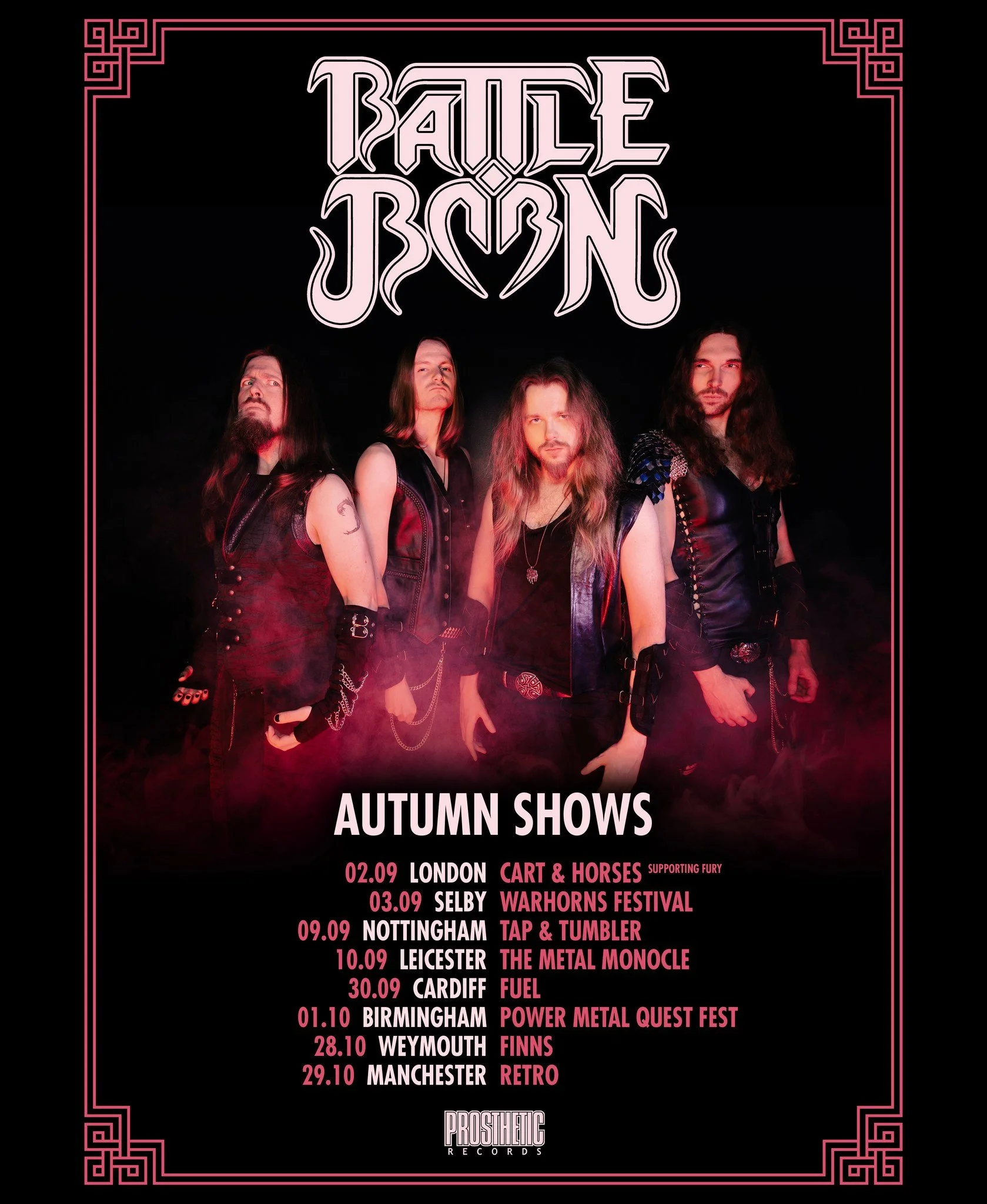 Battle Born 2022 Tour Dates UK