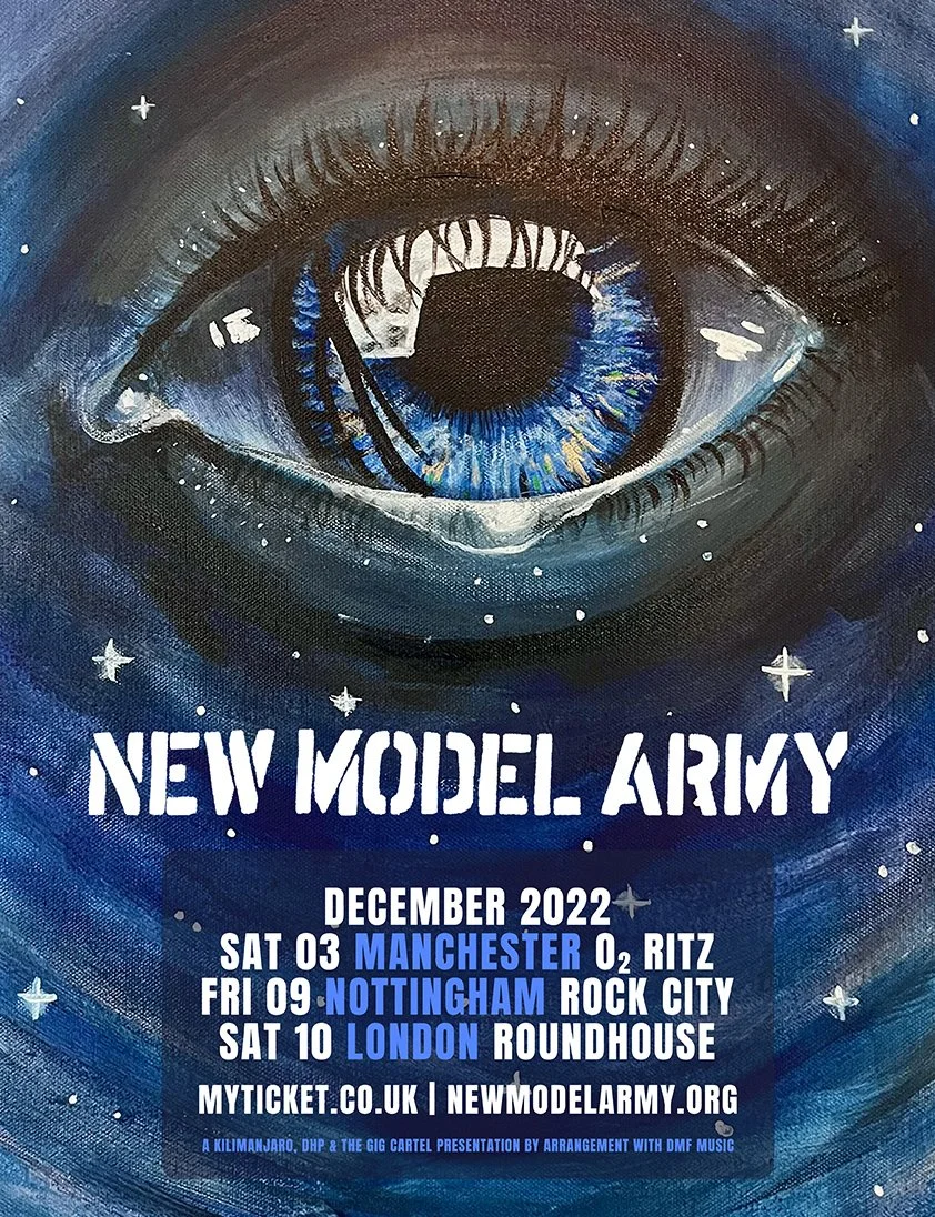 New Model Army 2022 UK Tour Dates