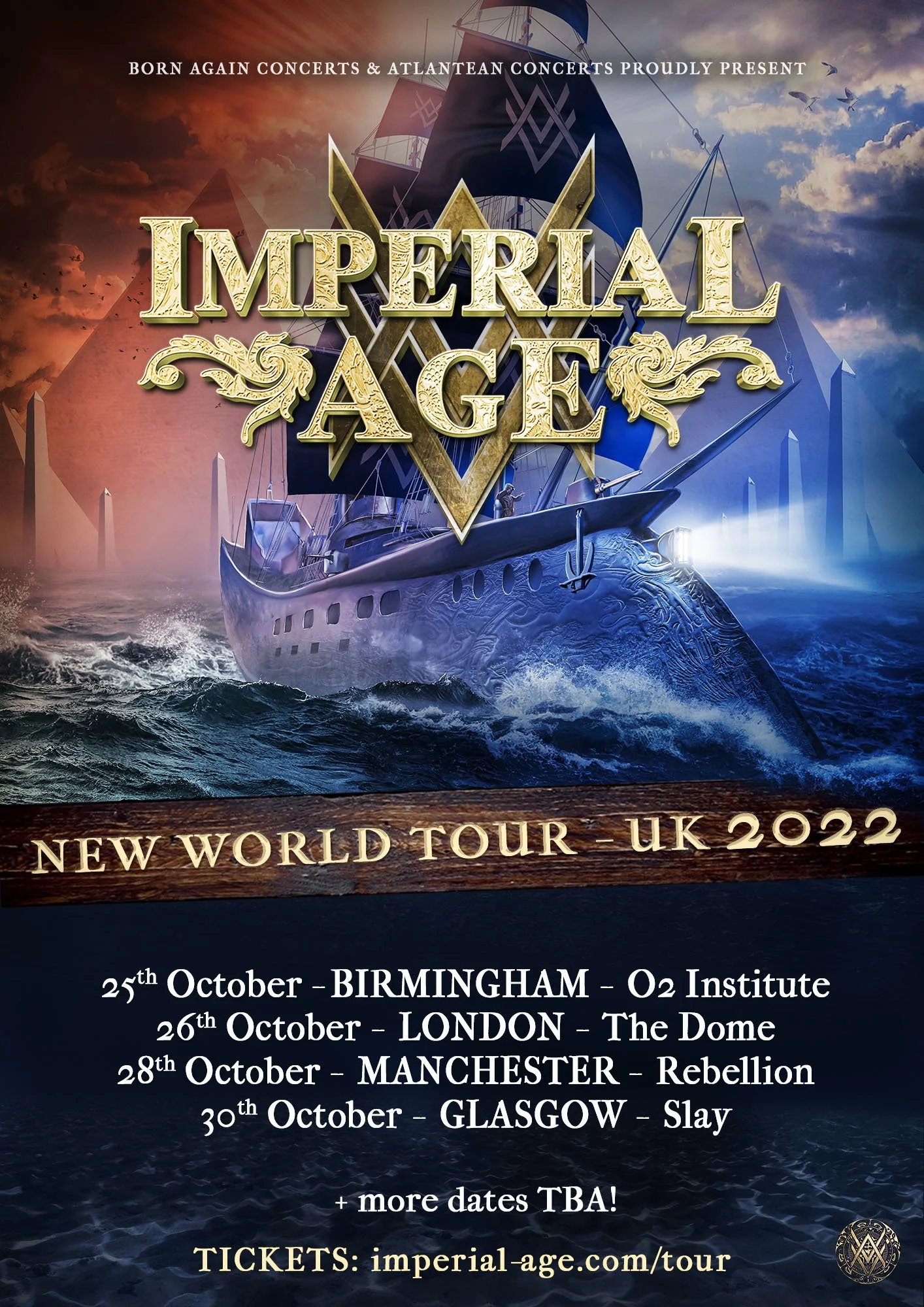 Imperial Age 2022 Tour Dates