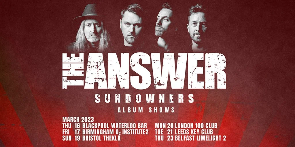 The Answer Uk 2023 Tour Dates