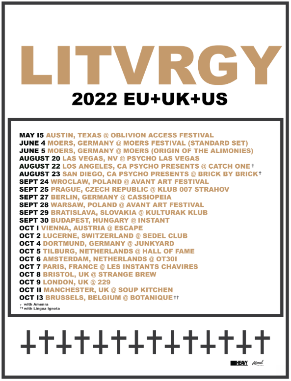 Liturgy 2022 Tour Dates