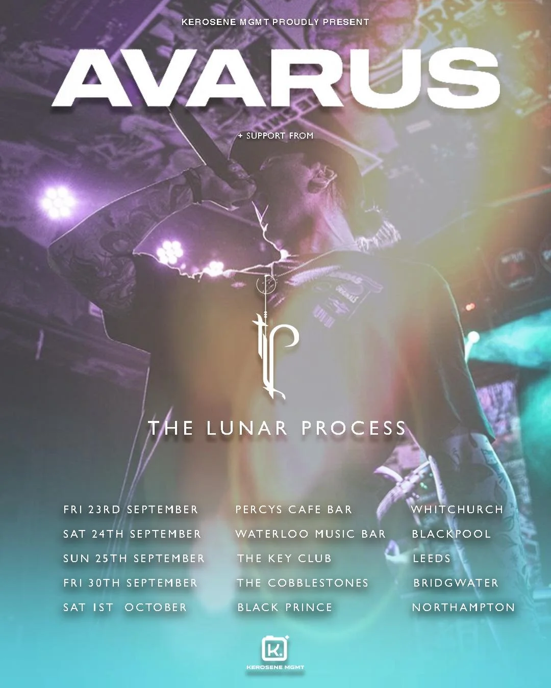 Avarus 2022 UK Tour Dates