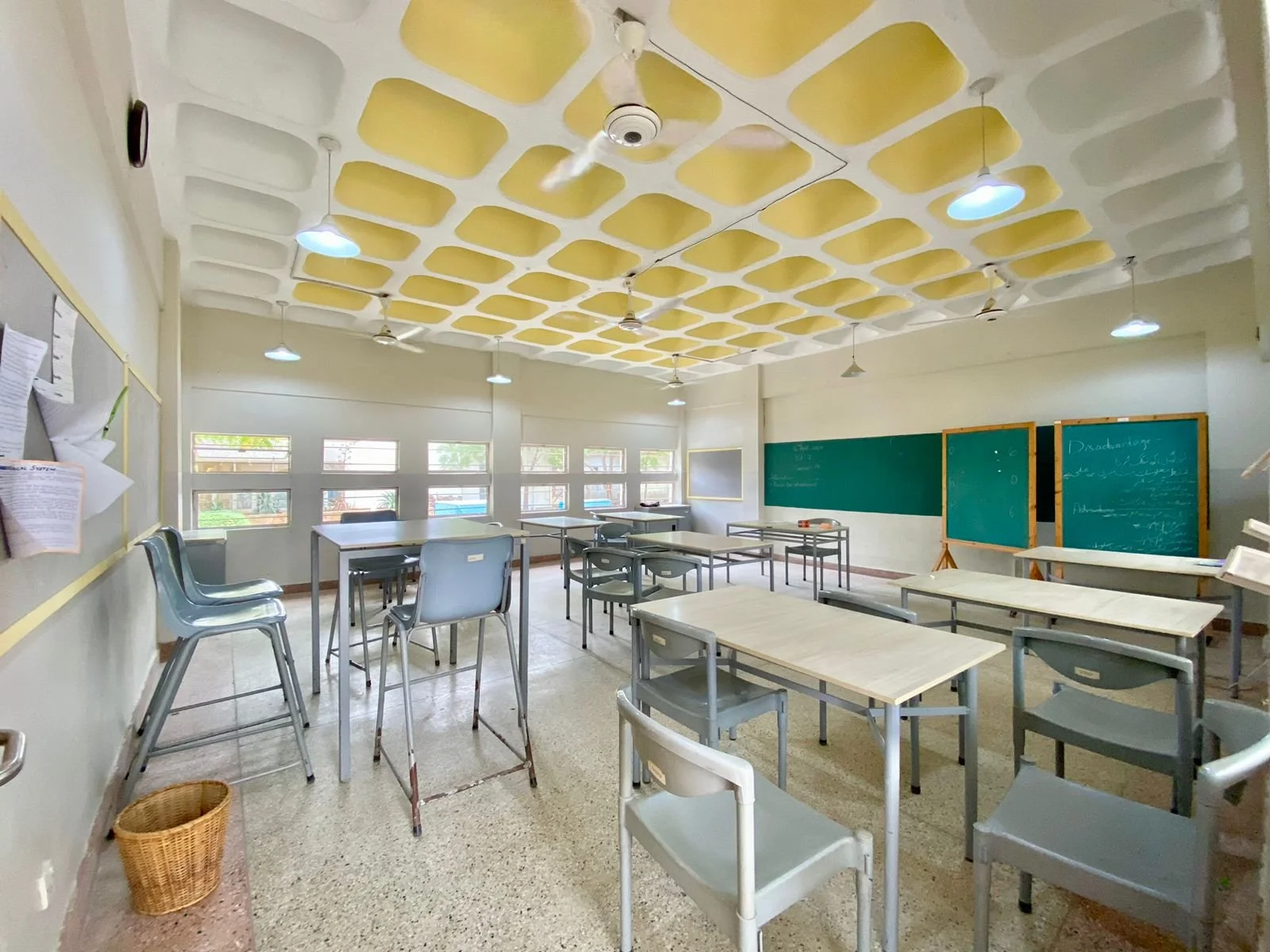  Interior of a typical classroom 