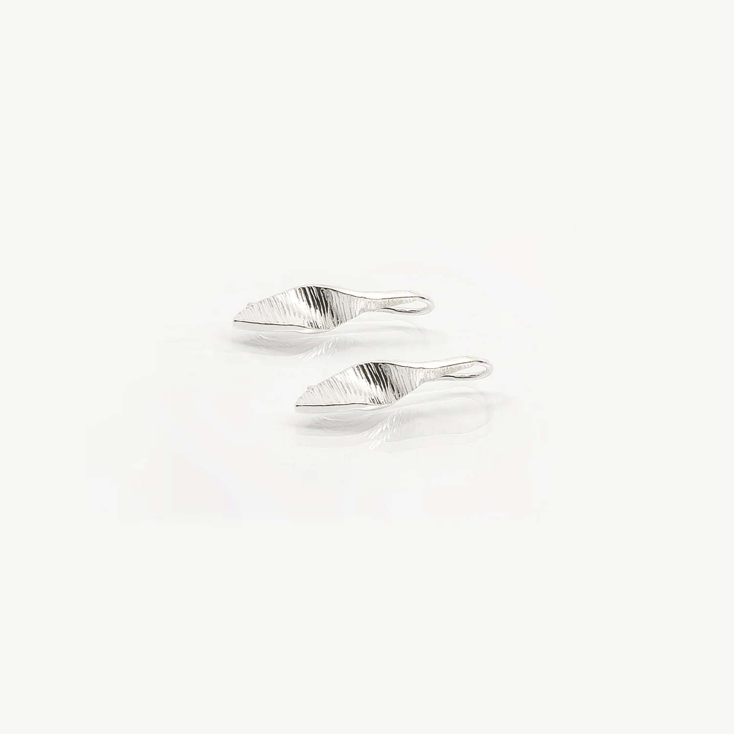Bean Ri. Drop Earrings. Sterling Silver. Martina Hamilton