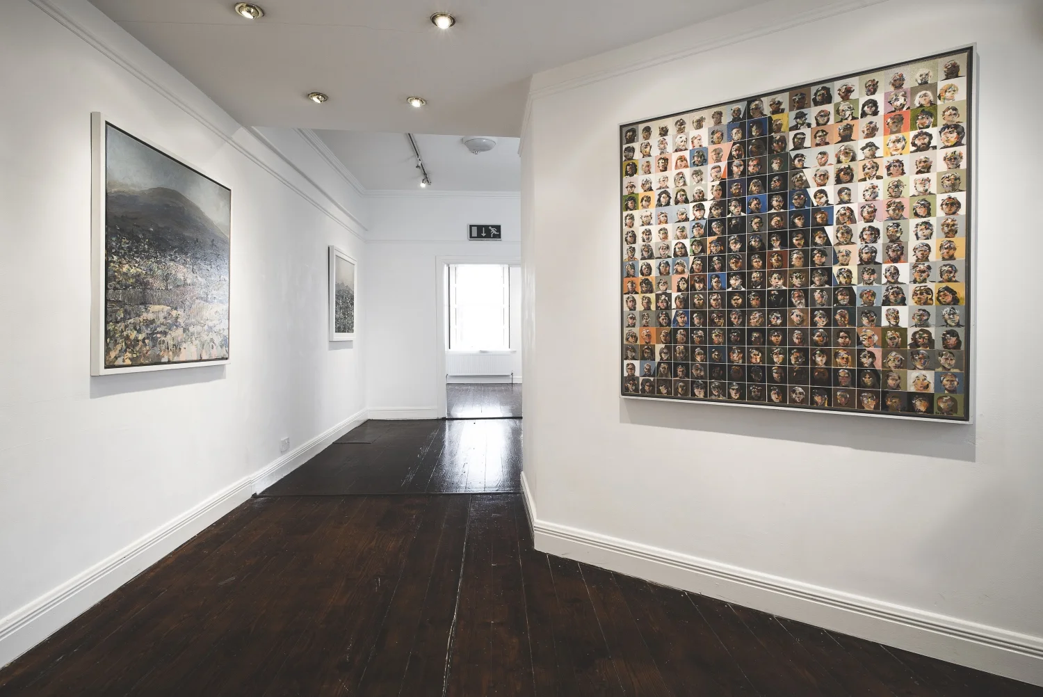 Hamilton Gallery features year round solo exhibitions by Ireland's leading visual artists. This gallery photo includes work by artist Charles Harper.