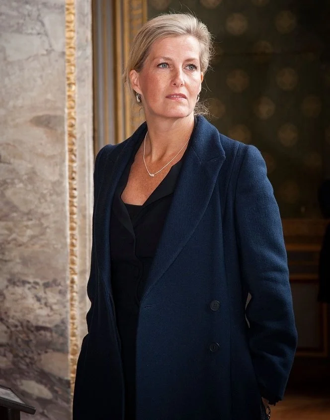 Her Royal Highness Sophie Countess of Wessex takes a little piece of