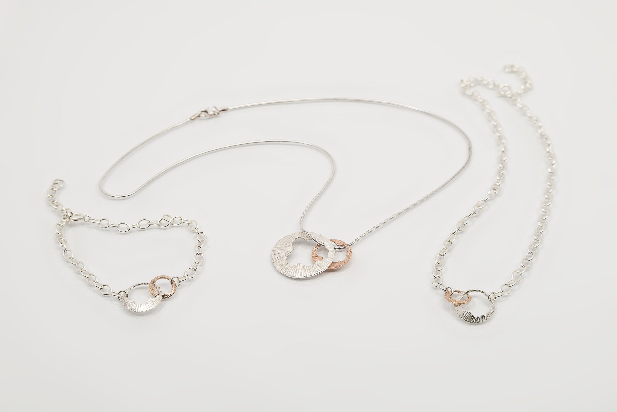 Martina Hamilton Shell Collection assortment of necklaces and bracelet