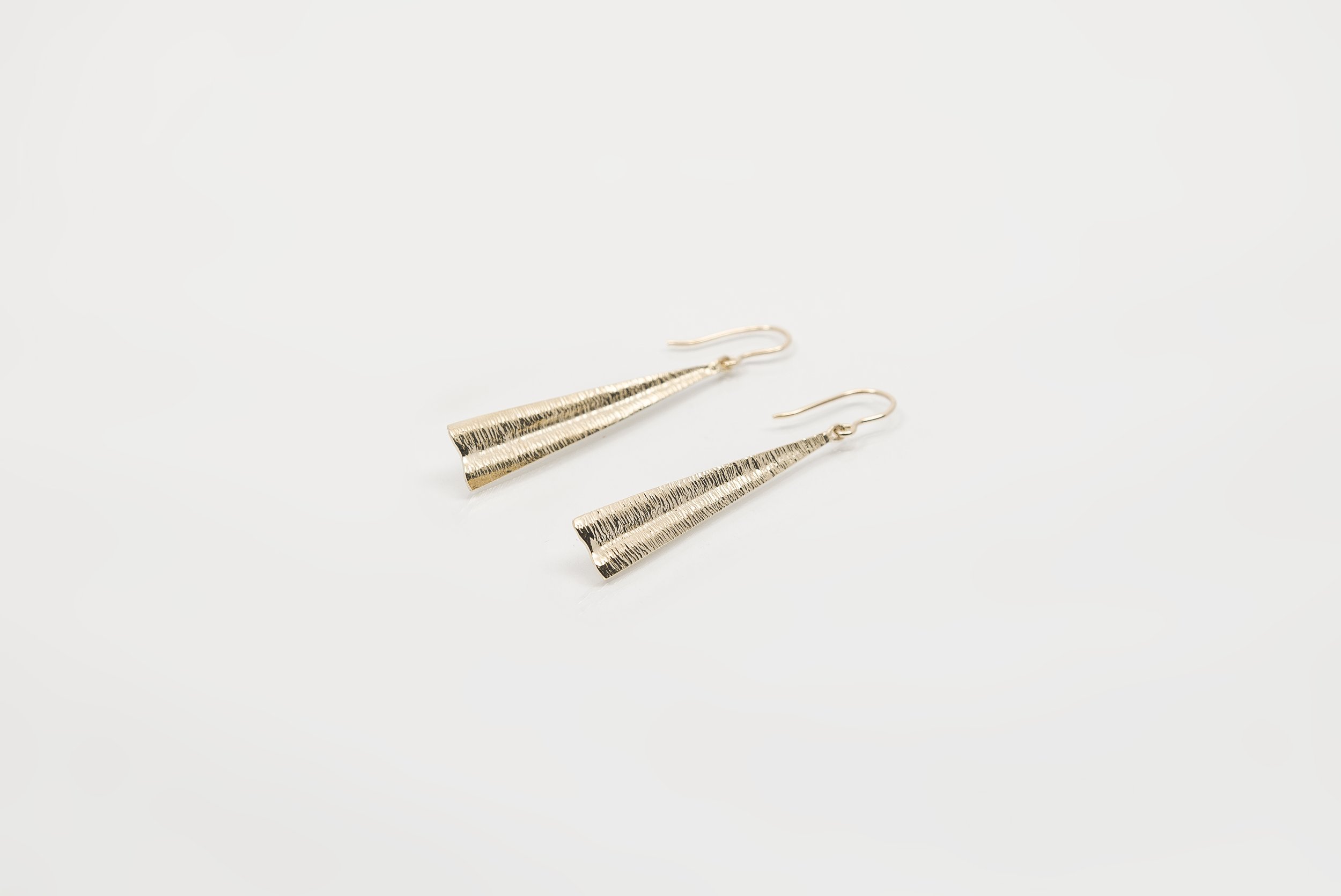 Martina Hamilton Shore Collection Drop Earrings in Hallmarked 9 Carat Yellow Gold 