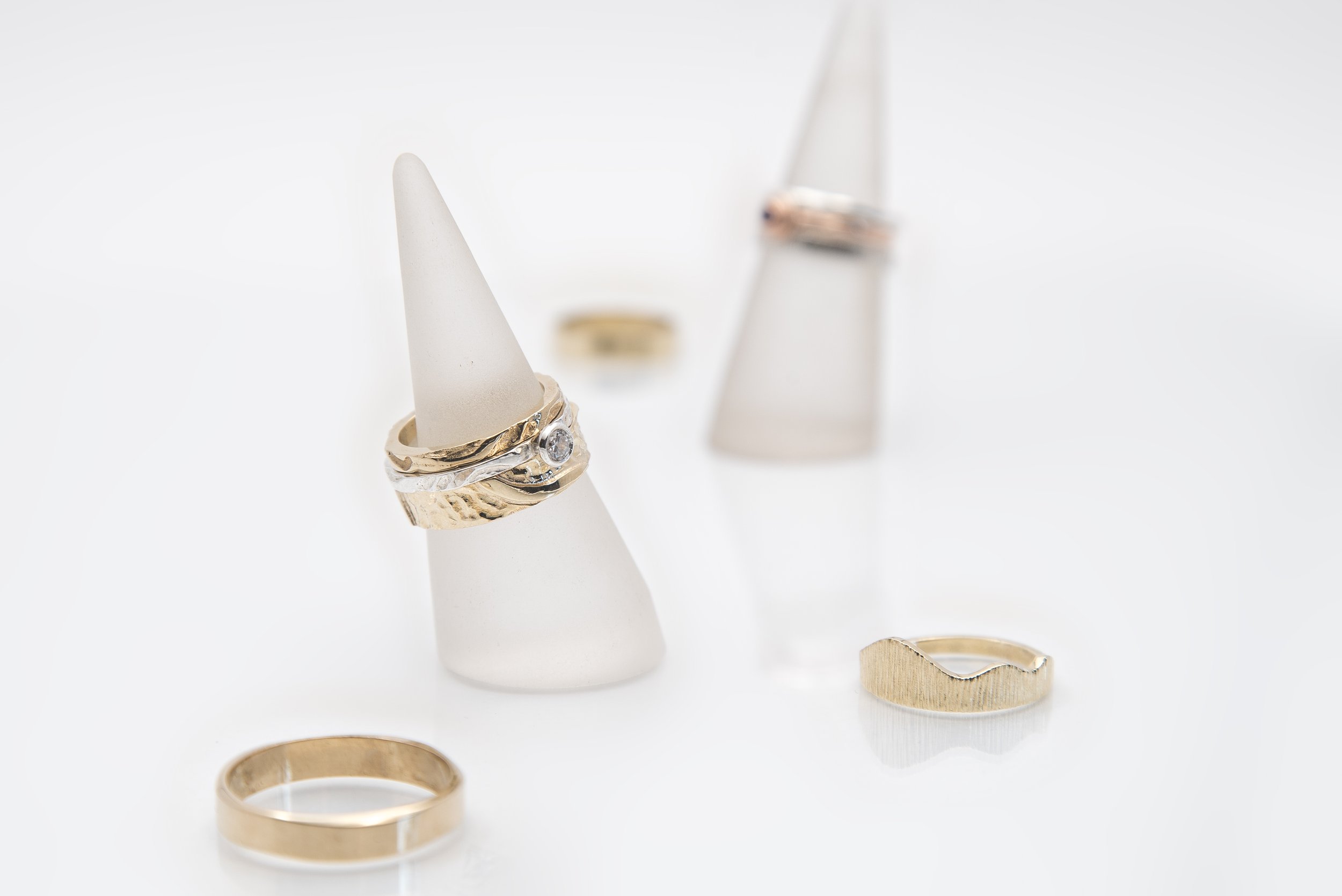 Medley of designer rings from Martina Hamilton