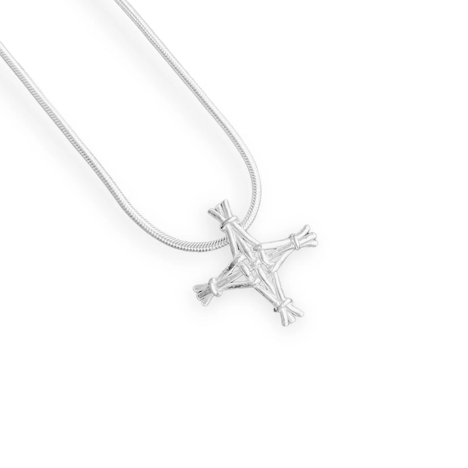 Newgrange Petite Sterling Silver Pendant — Martina Hamilton Irish