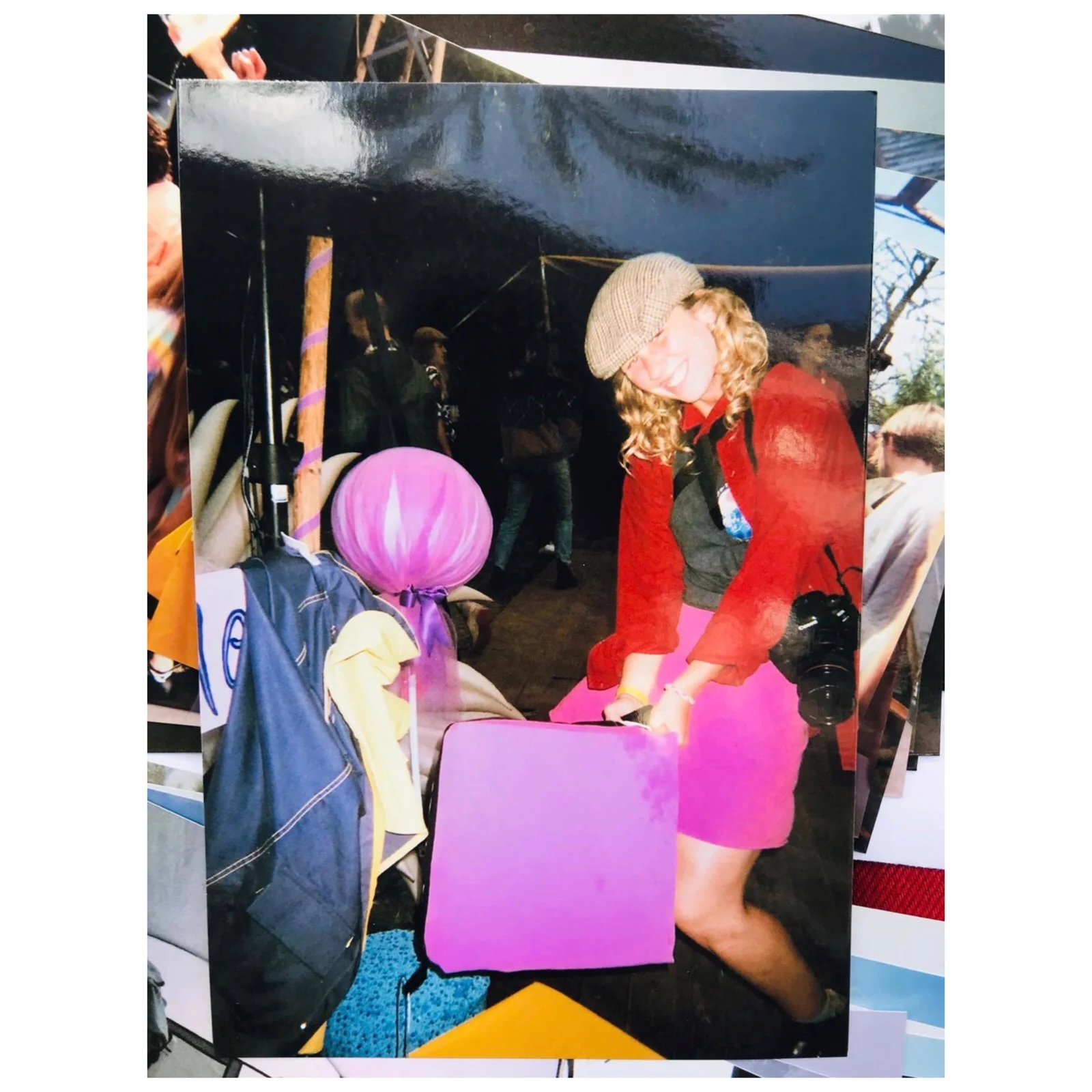 me and bae (my camera) and a lot of pink