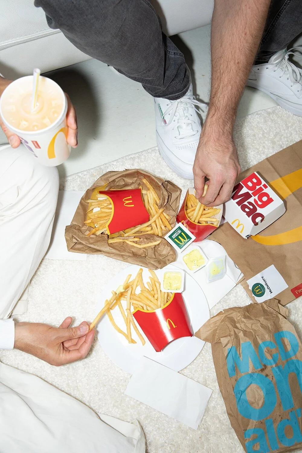 Mcdonalds campaign by Bibian Bingen