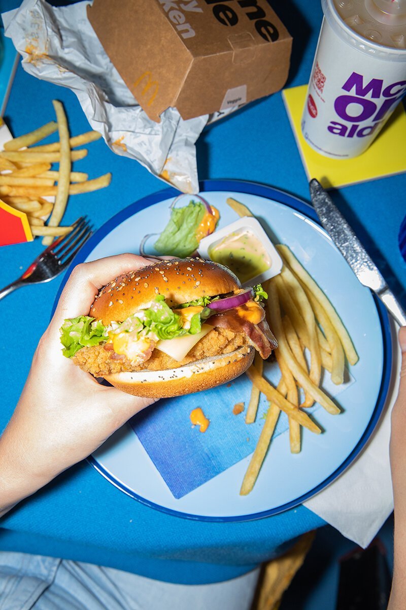 Mcdonalds campaign by Bibian Bingen