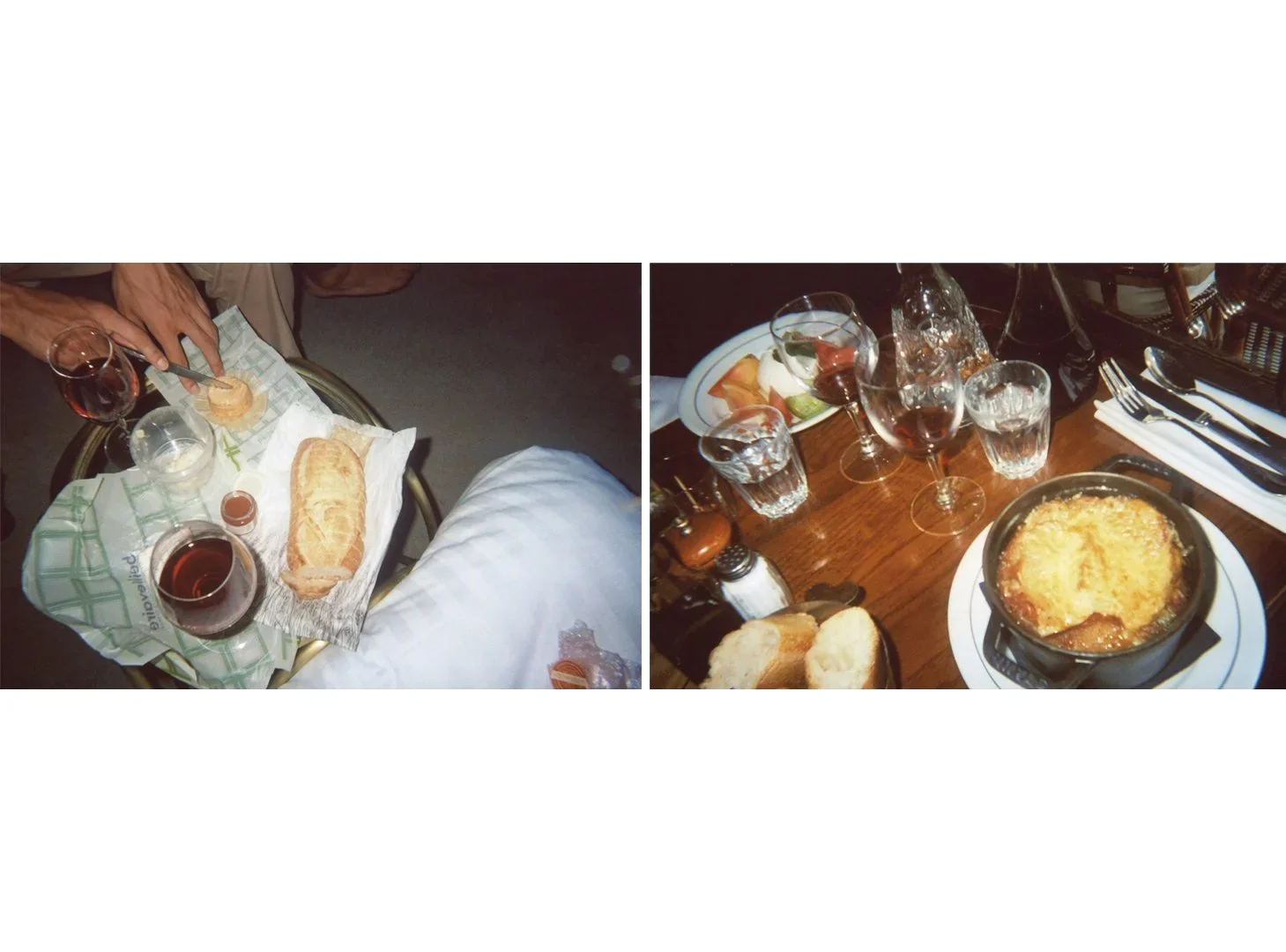 Dinner on film by Bibian Bingen