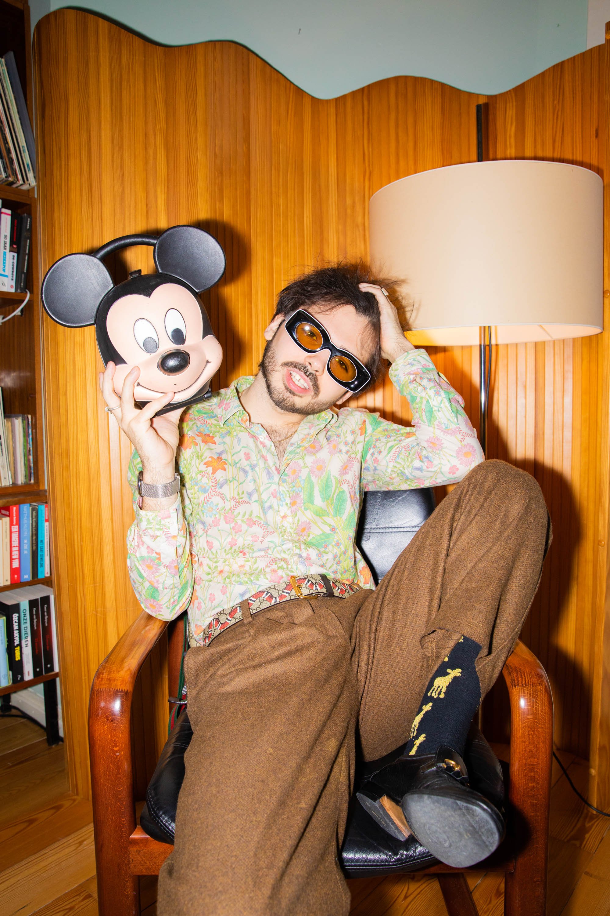 Cesar not on film by Bibian Bingen