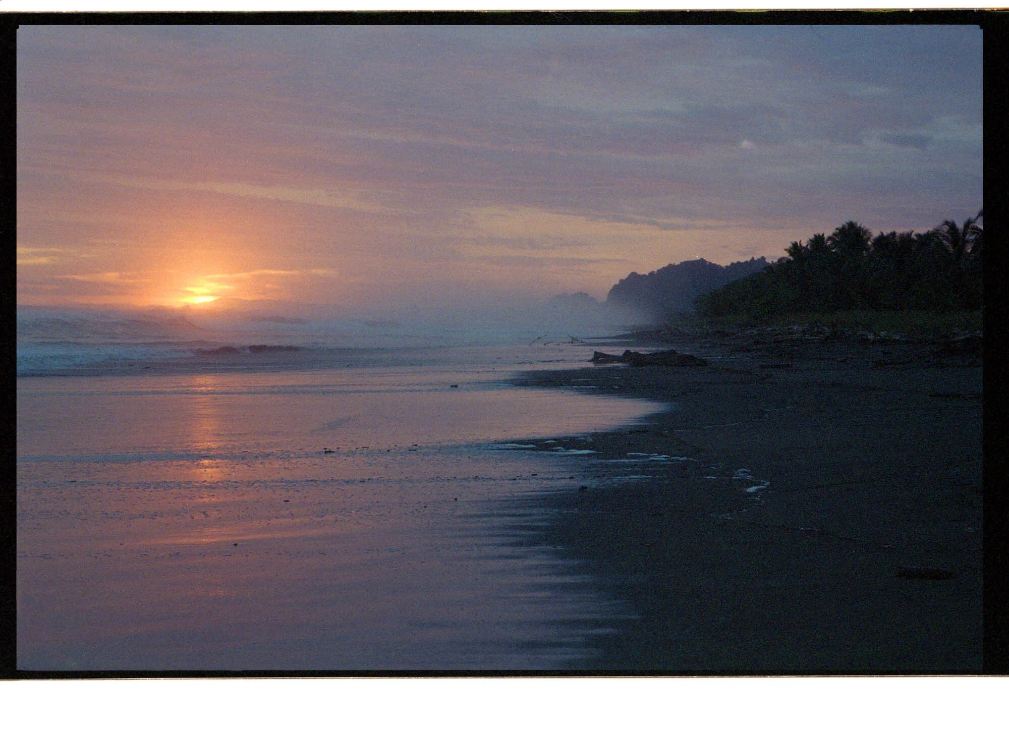 costa rica sunset by bibian bingen