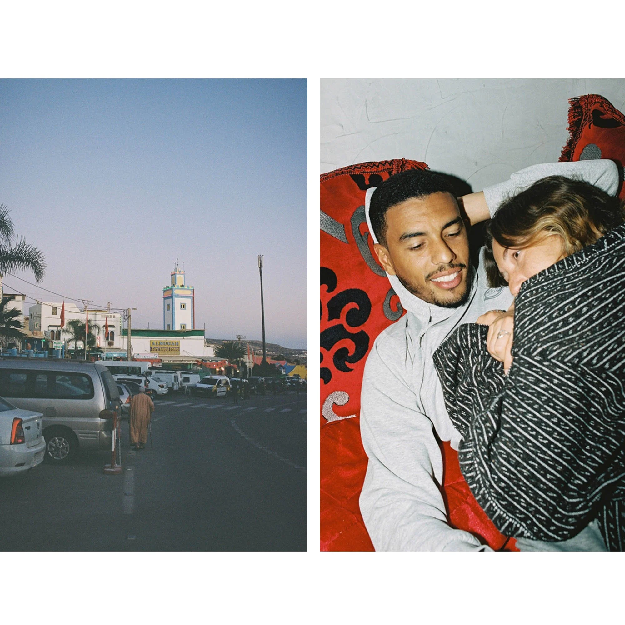 ismail and shannon in taghazout by bibian bingen