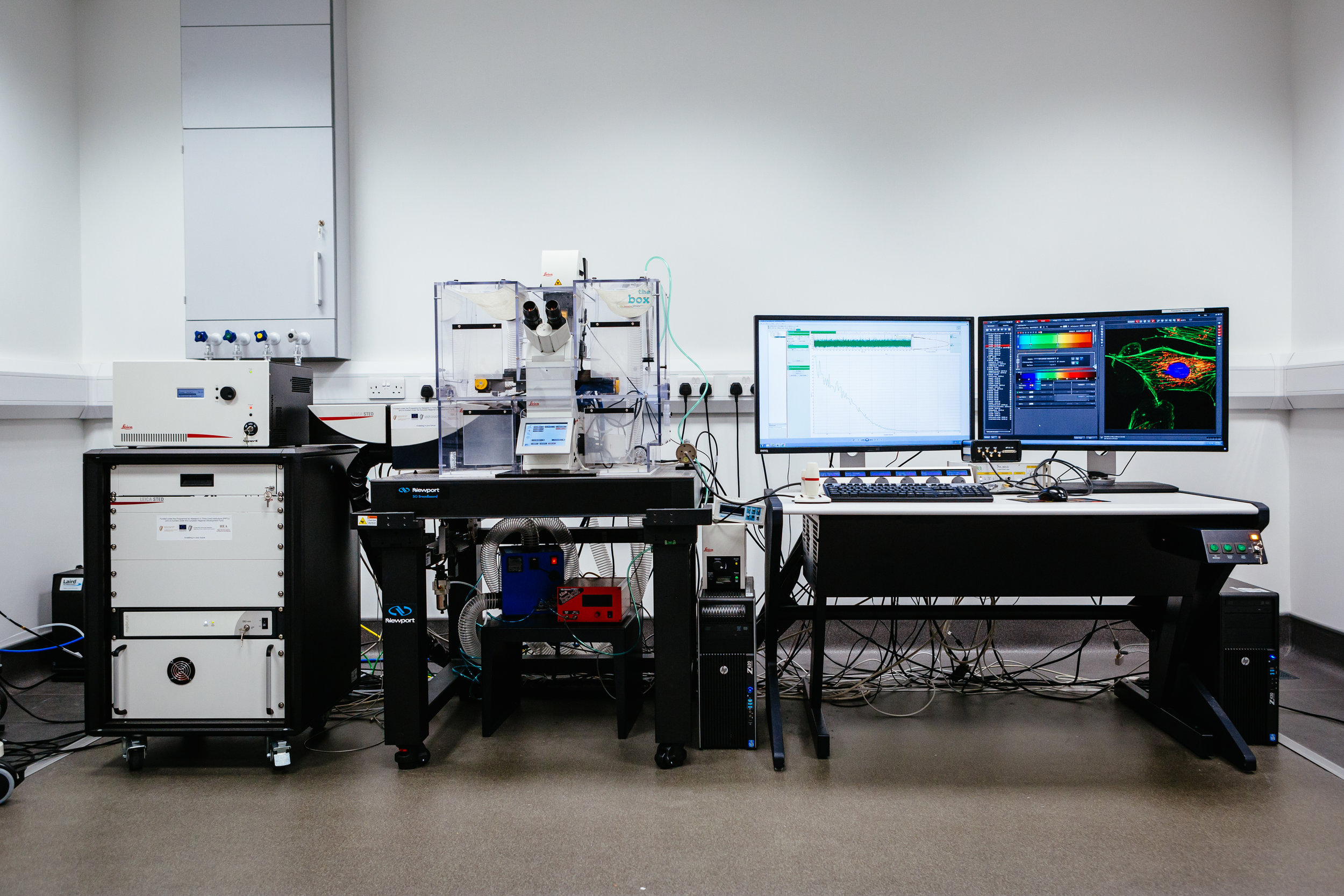 Leica TCS SP8 STED Microscope at the NRF at DCU