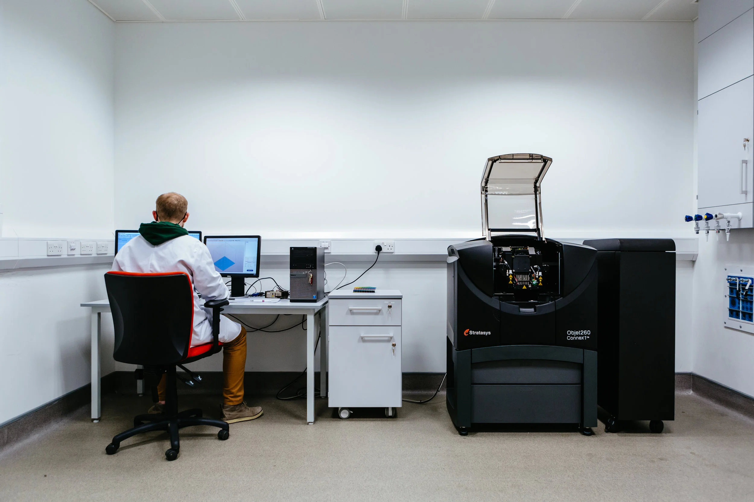 Connex 3D printer at the NRF at DCU