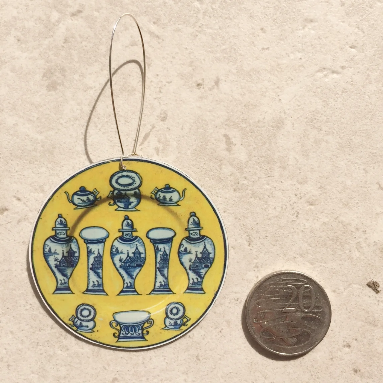 Debbie Pryor DELFT earrings