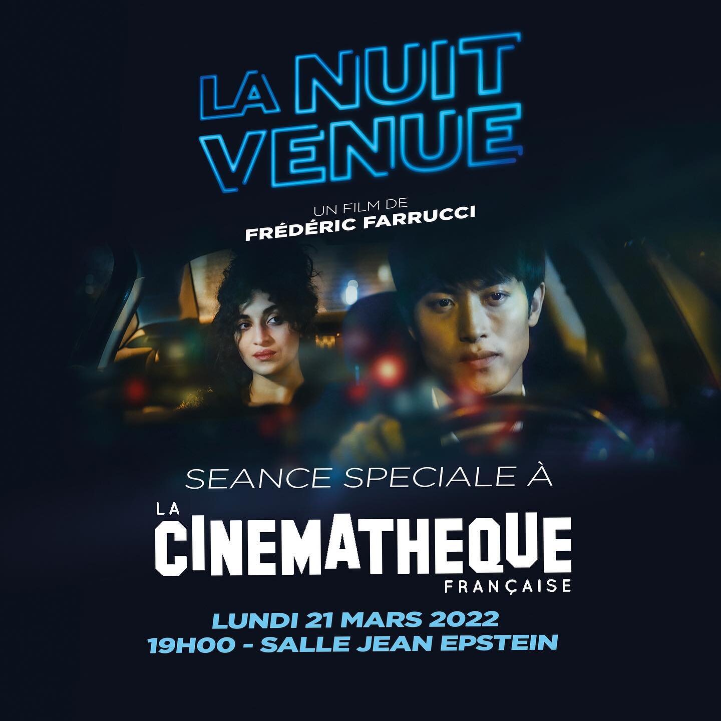 See you &agrave; la @cinemathequefr 🌚
@cameliajordana 
@roneofficial 
@guang_huo 
#fredericfarrucci 🖤