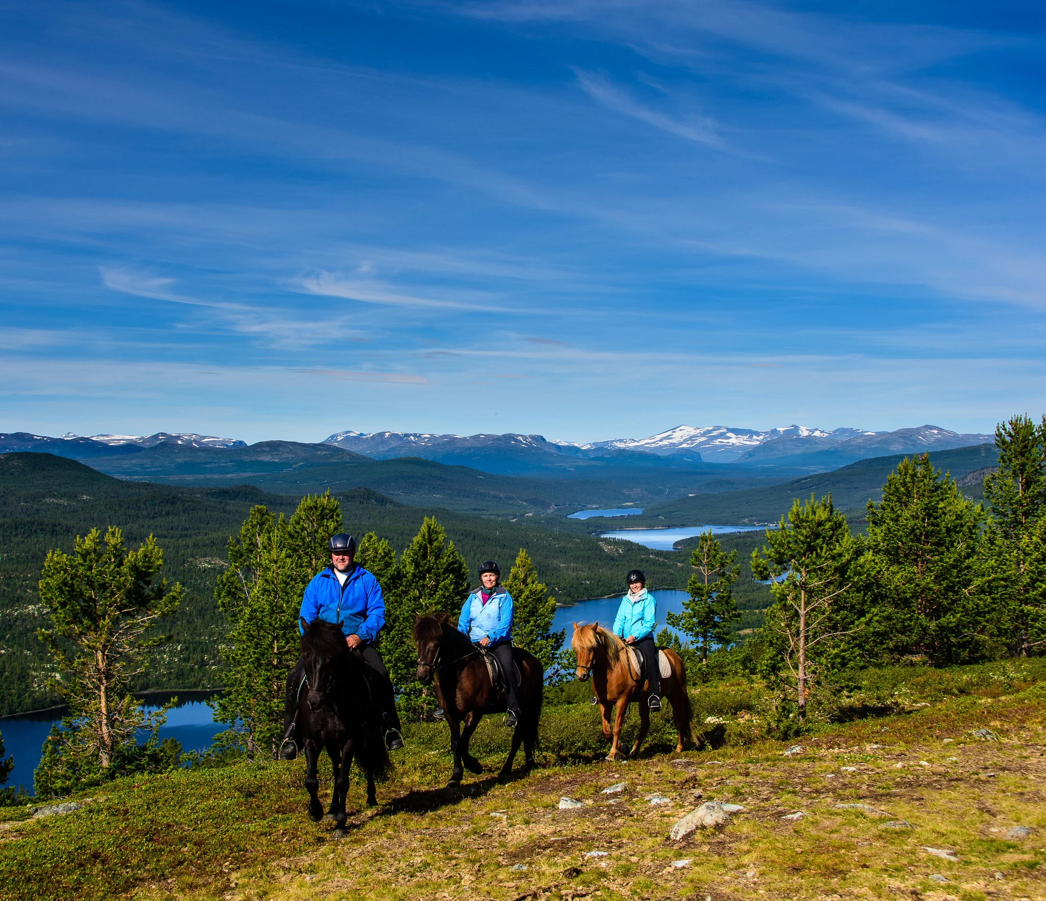 Ridning i fjellet