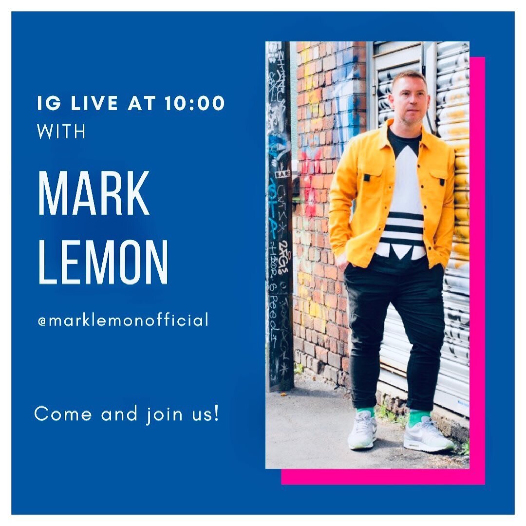 Come and join @marklemonofficial and myself tomorrow at 10:00 on IG live. 

We&rsquo;ll be taking about how to help children navigate difficult feelings, especially that of grief and loss. 

Mark is an award winning children&rsquo;s author, public sp