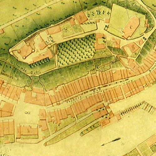 Thun um 1814, pr C. Fisch Géomêtre, Bern