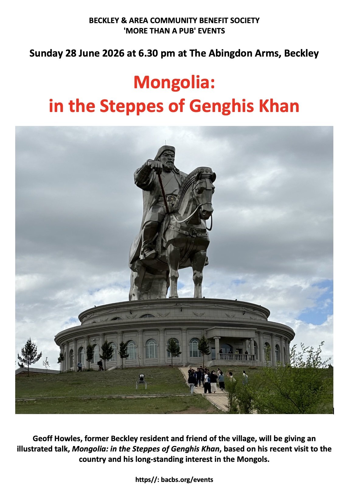 Geoff Howles: Mongolia-in the Steppes of Genghis Khan 
