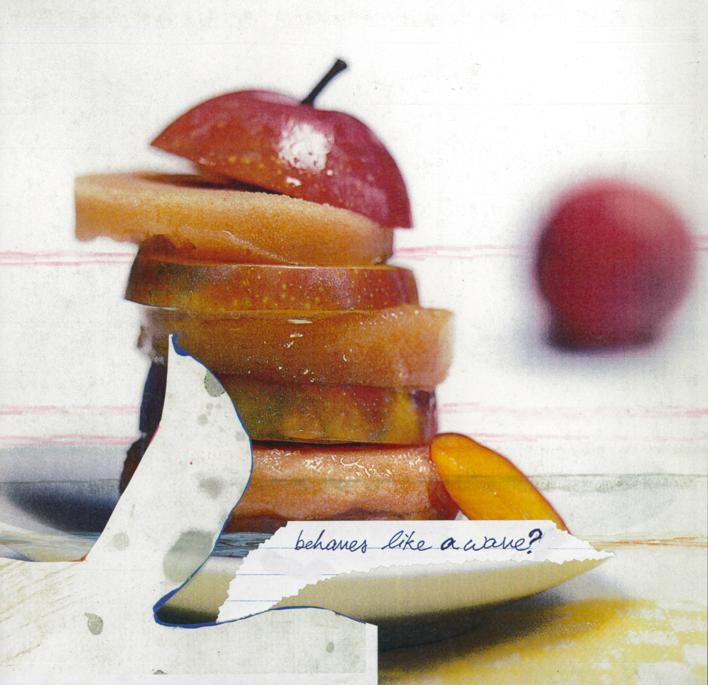 Behaves like a wave 12 x 10in. Collage
